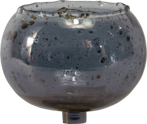 [25110A77] BOWL Teelicht-Aufsatzglas 7 cm Glas smoke