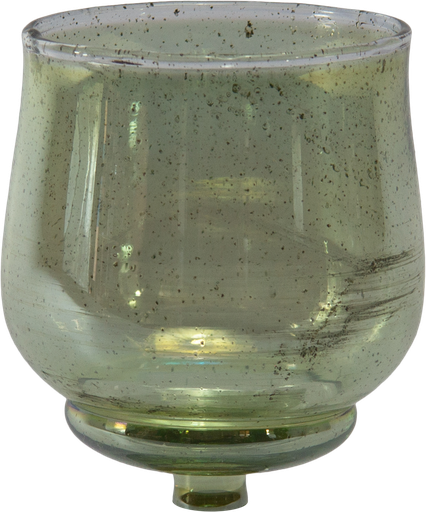 [25111A30] PETIT Teelicht-Aufsatzglas 10 cm Glas grün