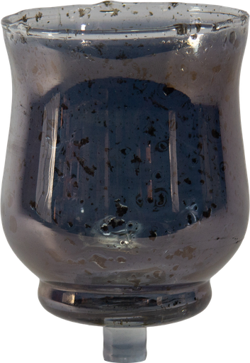 [25112A77] GRAND Teelicht-Aufsatzglas 12,5 cm Glas smoke