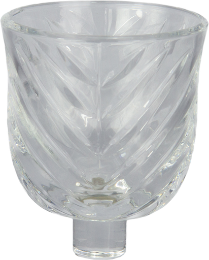 [25250A00] VENICE Teelicht-Aufsatzglas 7,5 cm Glas klar