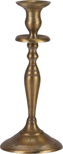 [17295A90] TWIST Kerzenständer Höhe 27 cm Metall messing