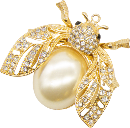 [19211A00] PEARL Glitzerkäfer auf Clip