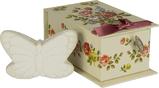 [19514A15] TEA FOR TWO Seife mit Spieluhr spielt „Tea for Two“