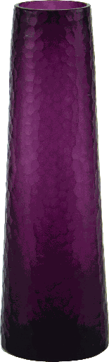 [19725A80] Vase 25 cm Glas fuchsia