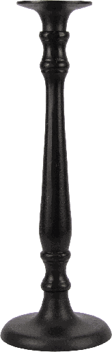 [20395A70] IMPERIAL Kerzenständer Höhe 50 cm Metall schwarz