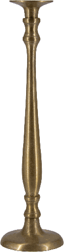 [20396A90] IMPERIAL Kerzenständer Höhe 64 cm Metall messing