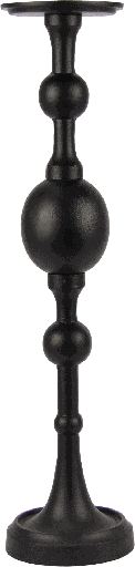 [22002A70] BALLOON Kerzenständer 56 cm Metall schwarz
