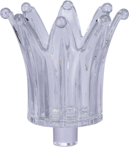 [22200A00] ROYAL Teelicht-Aufsatzglas 10 cm Glas klar