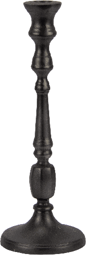 [23203A70] CLASSIC Kerzenständer Höhe 29 cm Metall schwarz
