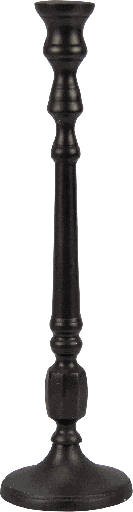 [23204A70] CLASSIC Kerzenständer Höhe 37,5 cm Metall schwarz