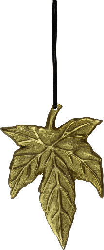 [23211A90] MAPLE Blatt 13,5 cm Metall messing